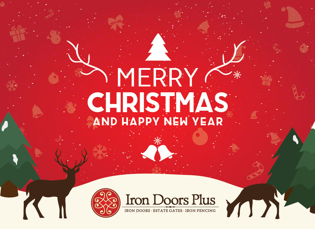 Merry Christmas From Iron Doors Plus!