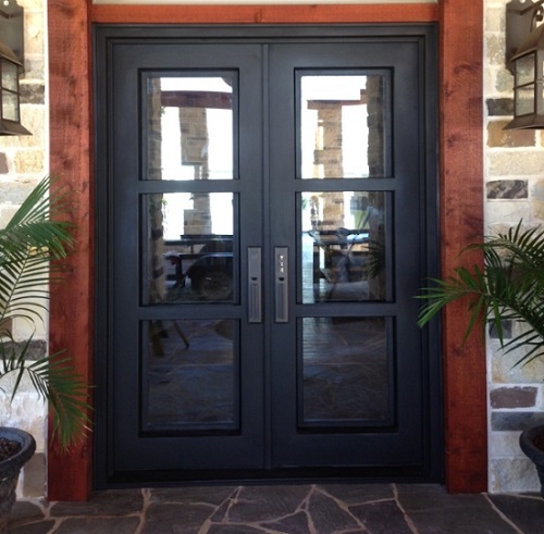 Install Iron Entry Doors to Make a Great First Impression