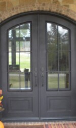 french steel door